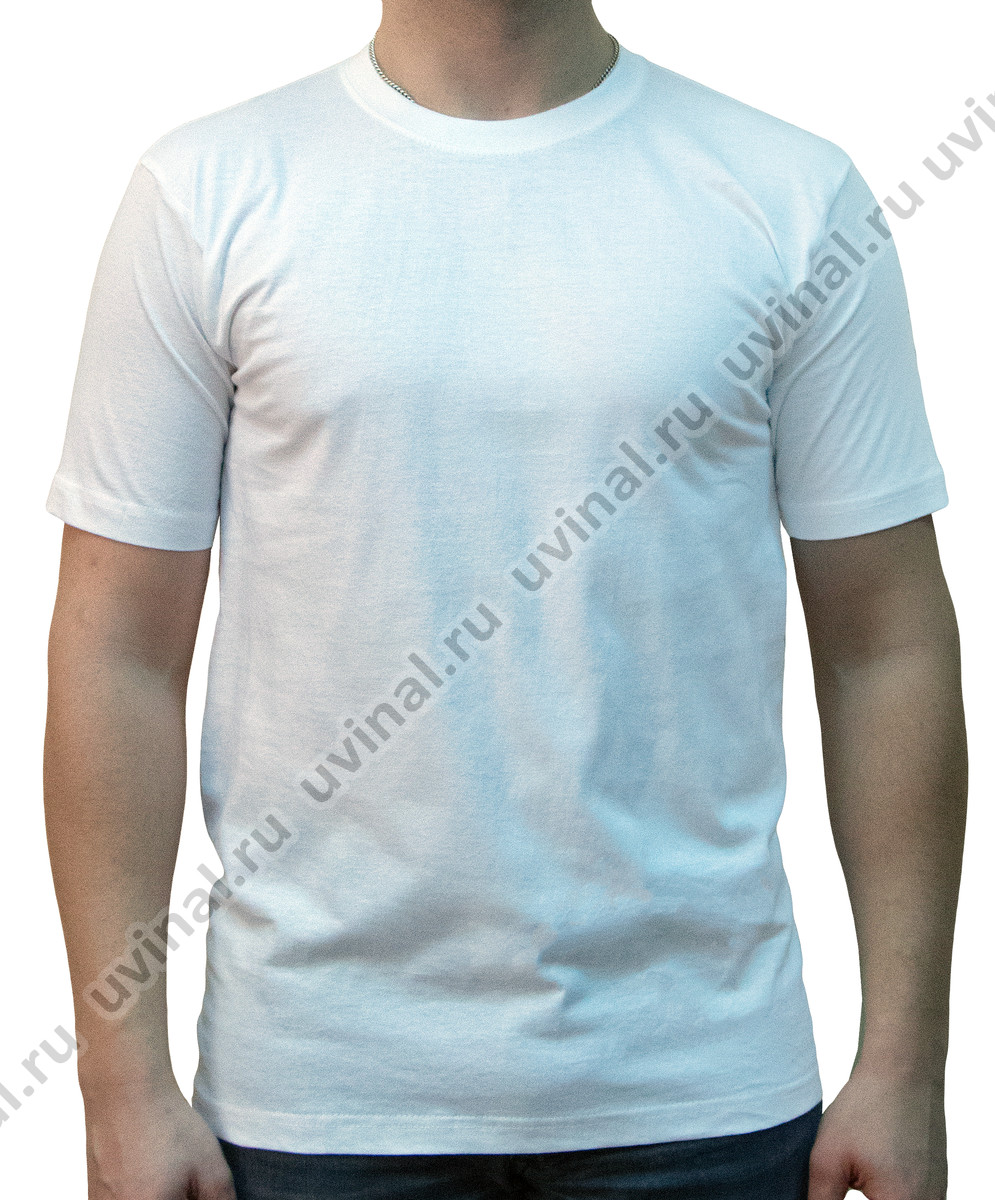 фото Белая футболка плотностью 170-175 г/кв.м. от магазина Ювинал